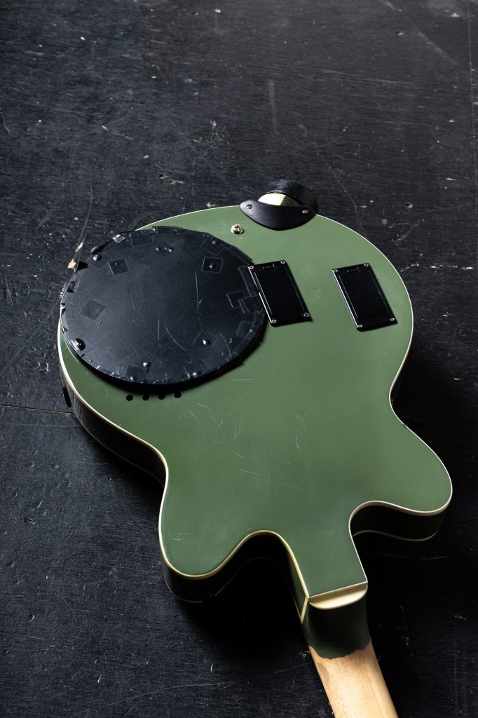 jack white green bullet guitar