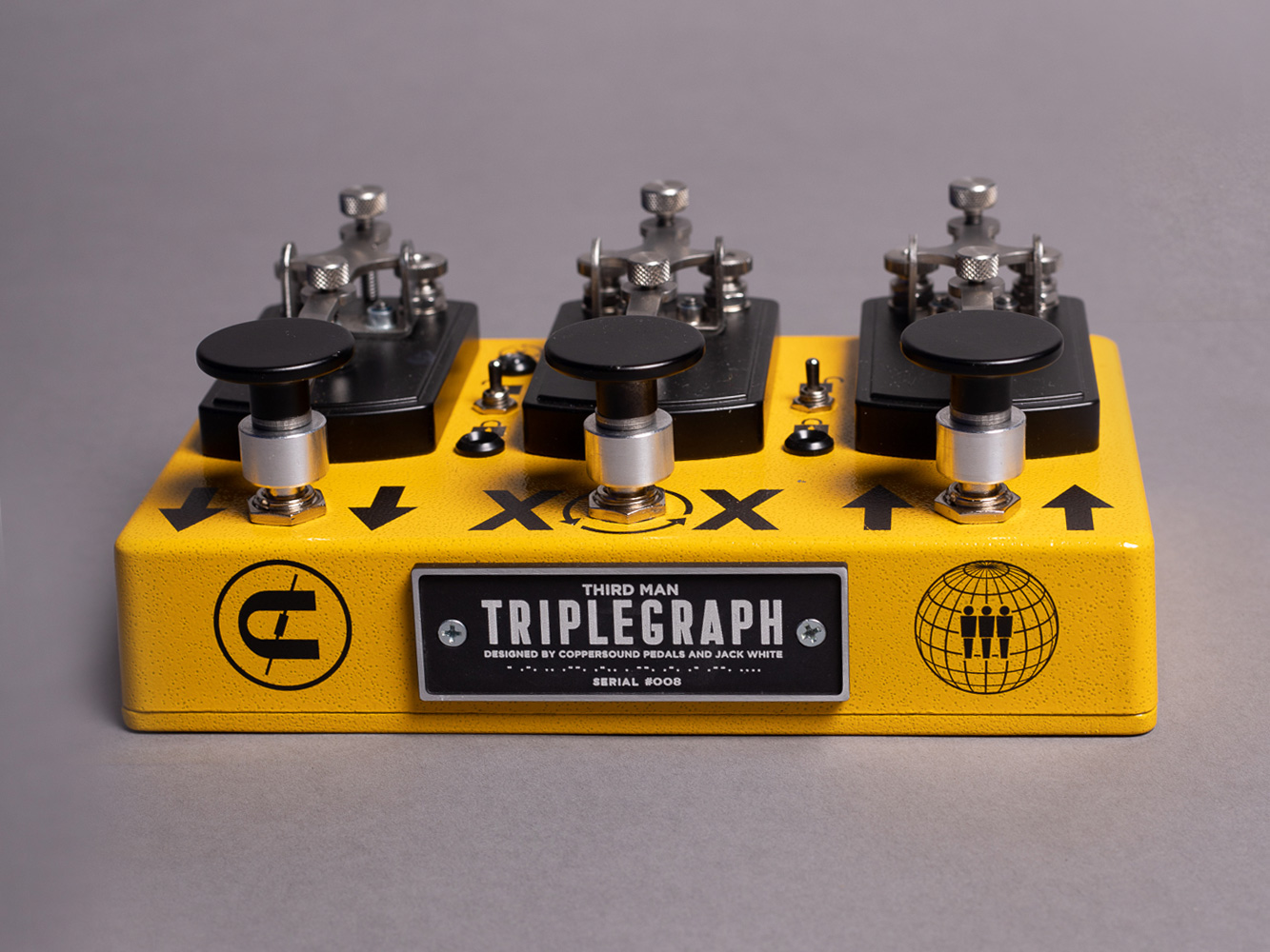 Triplegraph Pedal - Jack White Art & Design