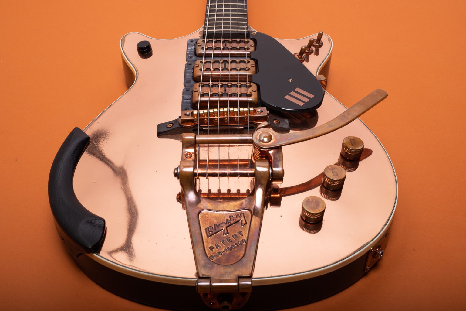 "The Copper Triple Jet" Guitar Jack White Art & Design